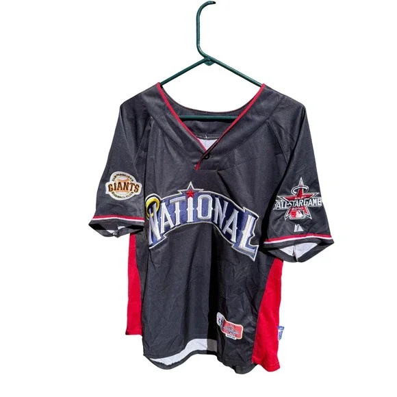 SF Giants MLB Lincecum All Star Jersey World Series hat Beanie NEW - Picture 2 of 15